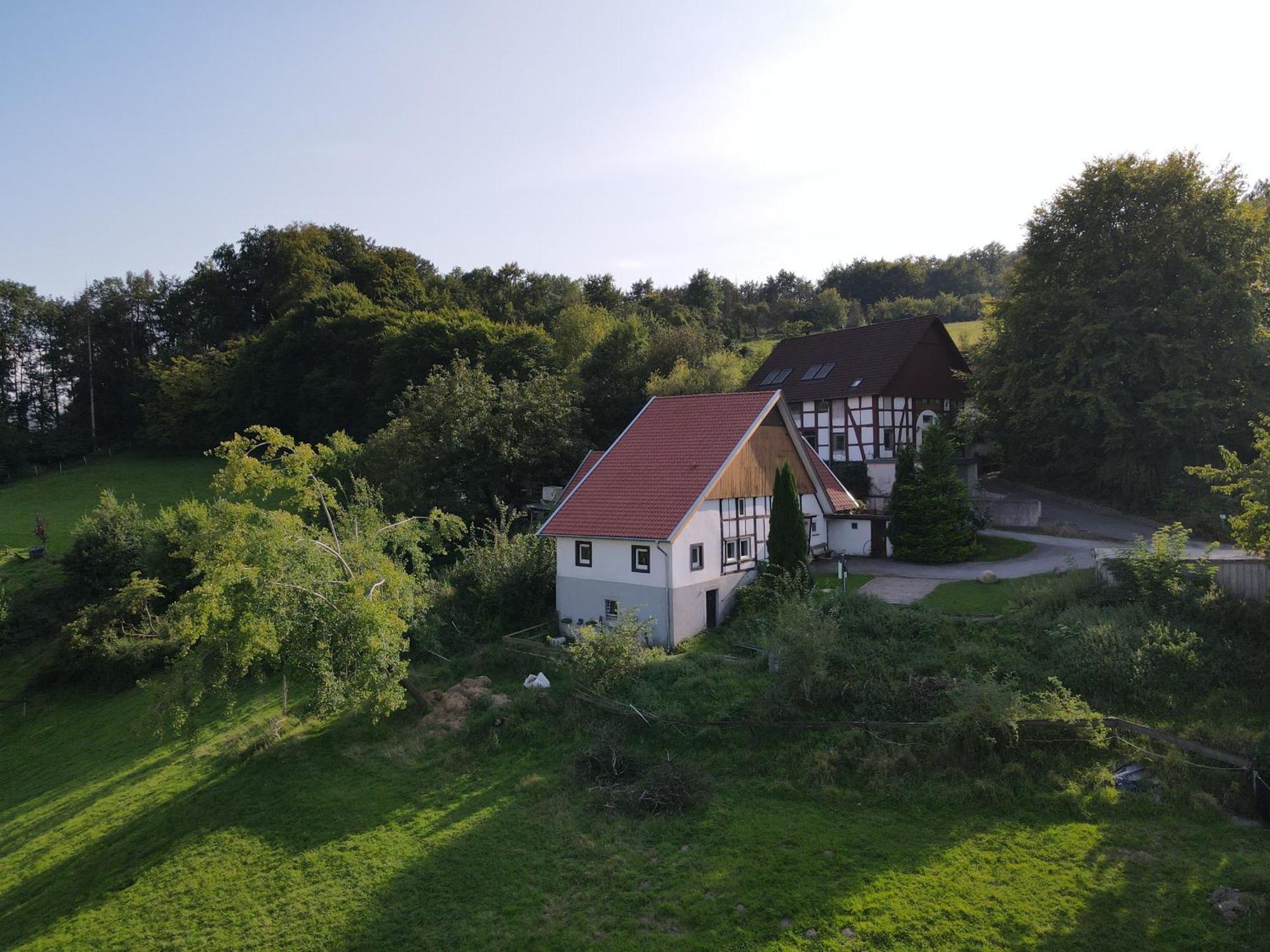 Altes Bauernhaus In Der Natur Detmold Exterior foto